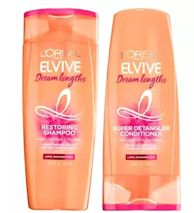 L'Oreal Paris Elvive 12.6oz Dream Lengths - Restoring Shampoo & Conditioner Set - Picture 1 of 3