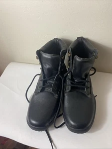 Dr. Bequeme Herren Boss Diabetiker Leder Stiefel Gr. 13 X-Wide #9510 Arbeit Wandern - Bild 1 von 6