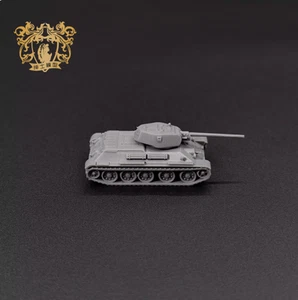 3D Printed 1/144 Soviet T34-57 Medium Tank Uncolored Product - Picture 1 of 4