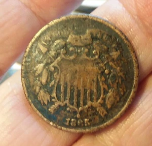USA 1865 two cent - 092925 - Picture 1 of 2