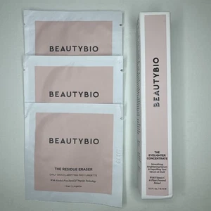 BEAUTYBIO The Eyelighter Concentrate Serum & Depuffing Tool .5oz/15ml SEALED BOX - Picture 1 of 5