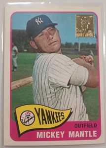 Topps - Mickey Mantle Card #350 1996 Run Card #15 of 19 In Pristine Condition. - Picture 1 of 9