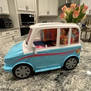 Barbie Ultimate Puppy Mobile Toy Van SUV Pet Camper Large 15" Long Works #shelf - Picture 1 of 21