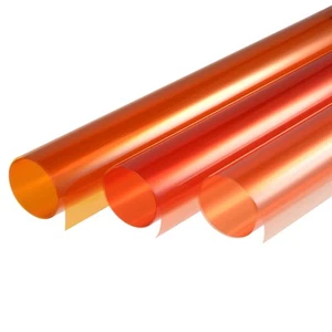 Gel Farbfilterpapier Polyesterfolie 40x50cm orange für Fotostudio 3 Stück - Bild 1 von 5
