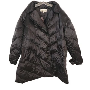 Ava & Viv Black Puffer Jacket, NWT, 2X - Picture 1 of 5