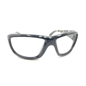 Gafas de sol Arnette Cheat Sheet 4166 2112/81 negras envolventes marcos 130 Italia diseñador - Imagen 1 de 12