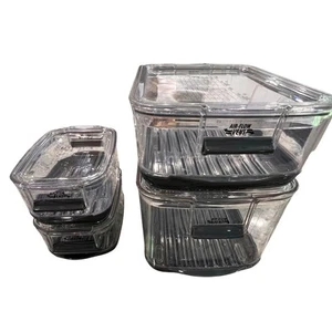 Prokeeper 4-Piece Fresh Produce Keeper Set - 4pk Kitchen Storage Containers - Picture 1 of 11