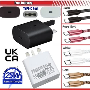 Caricabatteria super veloce originale 25 W spina e cavo USB C per Apple iPhone 17 Pro Max - Foto 1 di 51