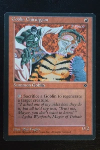 Magic The Gathering MTG GOBLIN CHIRURGEON Fallen Empires LP Lightly Played - Picture 1 of 2