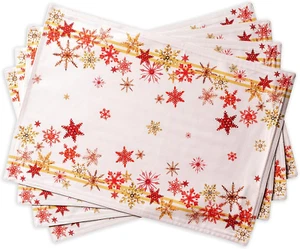 Placemat 100% Cotton Decorative Placemats Washable Cloth Placemats, Home, Weddin - Picture 1 of 9