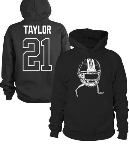 WASHINGTON COMMANDERS SEAN TAYLOR LEGACY PROJECT HELMET PULLOVER HOODIE Cover