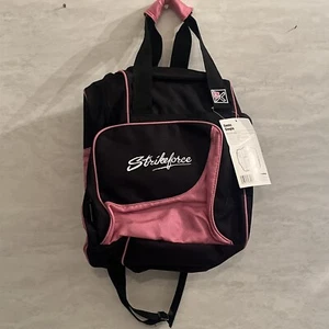 NEW VTG KR Strikeforce Sonic Single Pink/Blk 1 Ball Bowling Bag - Picture 1 of 8