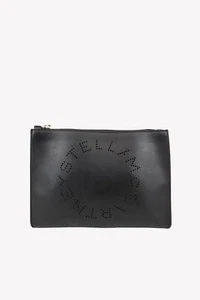 Stella McCartney Damen Tasche Schwarz Clutch Minitasche Bag Klein - Bild 1 von 5