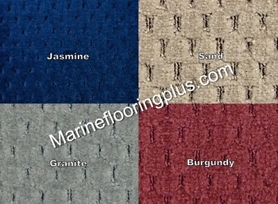 MARINE FLOORING PLUS 32 oz. Pontoon Boat Carpet - 8.5' wide x Various Lengths' Remnants