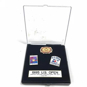 1995 U.S. Open Tennis Limited Edition Collectors Pin Set #415 / 500 - Picture 1 of 4