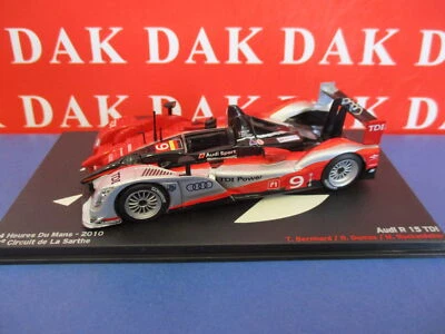 Die cast 1/43 Modellino Auto Audi R15 TDI N9 24H Le Mans 2010 - Immagine 1 di 4