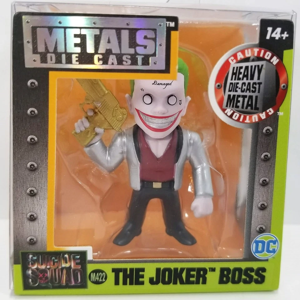 Tas037550 - 2016 Jada Toys Die Cast Metals Suicide Squad The Joker Boss M422