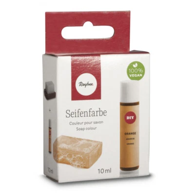 RAYHER HOBBY Seifenfarbe, Seifen Farbe, Flasche 10ml, Kreativ-Seife "DAILY SOAP"