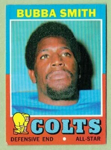 BUBBA SMITH Baltimore Colts ~ 1971 Topps ~ FREE SHIPPING - Bild 1 von 1