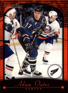 2000-01 Topps Premier Plus Capitals Hockey Card #63 Adam Oates