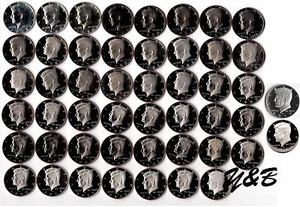 1968 - 2016 S Clad Proof Kennedy Half Dollar Complete Set US mint run  - Picture 1 of 1