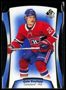2021-22 SP Authentic Die Cuts Blue #DC-10 Cole Caufield - Picture 1 of 2