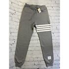 Thom Browne New York Classic Sweatpant With Engineered 4Bar In Classic Loop