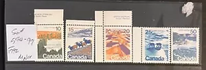 CANADA SC#594-98 10¢ To 50¢ Definitives.. Set. MNH. - Picture 1 of 1