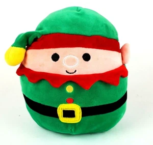 Squishmallow Elliot the Elf 2018 Christmas Squad 8" No Tush Tag Kellytoy - Picture 1 of 7