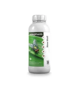 Newpharm New-Wall Insetticida E Acaricida Cipermetrina 92% Tetrametrina 95% 1 Lt - Foto 1 di 2