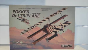 Fokker Dr I triplano 1-24 kit montggio meng QS003 modellino aereo Barone Rosso - Imagen 1 de 3