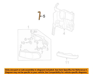 GM OEM Headlight Head Light Lamp-Support Pin 15845413 - Picture 1 of 2