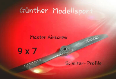 Master Airscrew Luftschraube Scimitar 23x18/9x7, 370907 Günther Modellsport - Bild 1 von 2