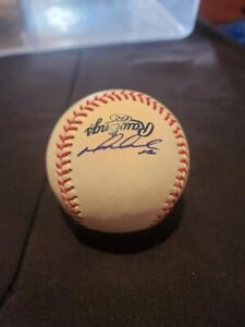 Mike Napoli signed ROMLB baseball Angels Rangers Red Sox Indians