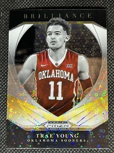 2021 Panini Prizm DP TRAE YOUNG #16 CIRCLES PRIZM BRILLIANCE Oklahoma Sooners - Foto 1 di 2