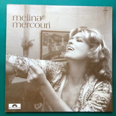 Melina Mercouri ZORBA Greek Folk Vocal Soundtracks LP Polydor Paris Phaedra EX - Image 1 of 4