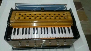 Best Harmonium 7 Stopper Double Bellow 39 Key Two Reed Harmonium With Bag - Picture 1 of 9