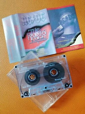 AC/DC [ The Razors Edge ] VINTAGE CASSETTE THAILAND EDITION - Image 1 of 2