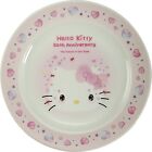 SANRIO Hello Kitty 50th Anniversary Serra Mick Plate 20cm with Plate Stand