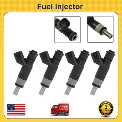 Inyector de combustible 4 piezas para Jeep Compass 2007-2017 Dodge Caliber 2007-2012 2,0 L 2,4 L Foto 1 de 4