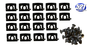 Kit de clips de revelación de moldura de ventana trasera para 68 69 Barracuda Notchback Set Mopar - Imagen 1 de 1