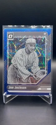 🔥'Shoeless' Joe Jackson🔥Optic синий скорость призма🔥2024 Donruss #32 - Изображение 1 из 2
