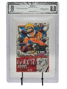 Naruto Vol. Manga japonés 1 BGS 8 con primera impresión Obi - Imagen 1 de 2
