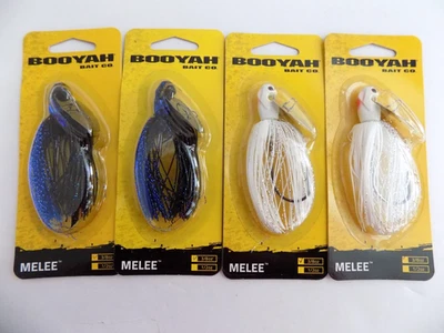 BOOYAH MELEE 3/8 oz.  - 4 LURES - #628i - Image 1 of 4