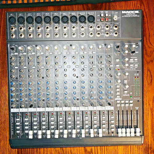 Mackie 1642-VLZ PRO 16-Channel Mic/Line Mixer - Tested Working | eBay