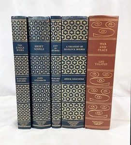 Lot of 5 International Collector's Library ICL Books Tolstoy, Kipling, Steinbeck - Bild 1 von 6