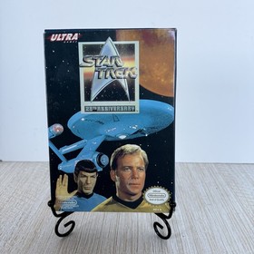 Star Trek 25th Anniversary Nintendo NES Complete In Box CIB W/ Manual & Inserts