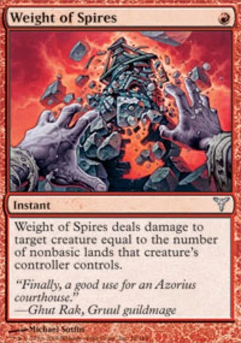 Weight of Spires - Dissension #78/180 MTG Magic The Gathering - Image 1 of 1