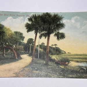 OLD VINTAGE POSTCARD DAYTONA BEACH FLORIDA #5 FREE SH - Picture 1 of 2