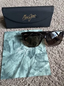 Maui Jim women’s sunglasses starfish STG-SG MJ744-01T 56 16 L140  Made In Italy - Picture 1 of 13